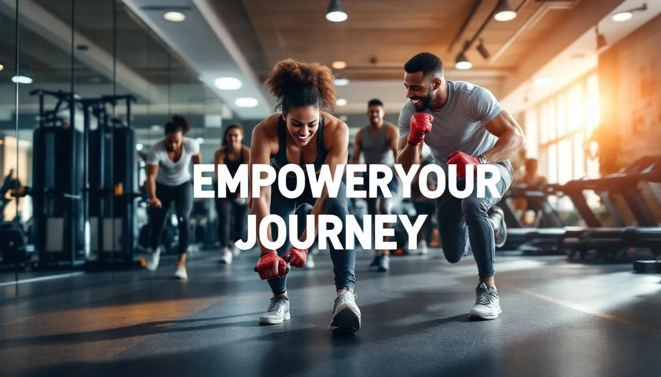 Examples of effective gym mission statements displayed in a modern fitness center.